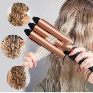 Tripple Barrel Curling Iron