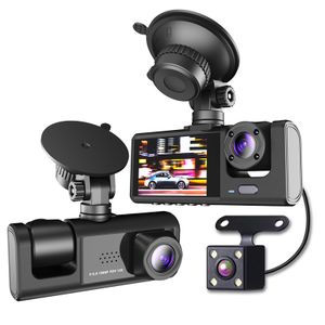 3 Cameras 1080P Tpuch Screen Dash Cam