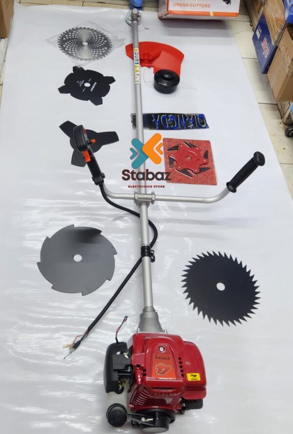 4-Stroke Brush Cutter, w 8 Accessories