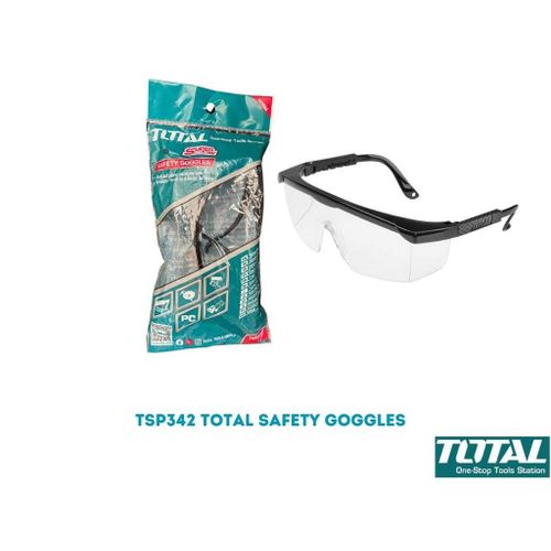 TOTAL Goggles Industrial Safety Goggles Clear Goggles Work Safety Glasses