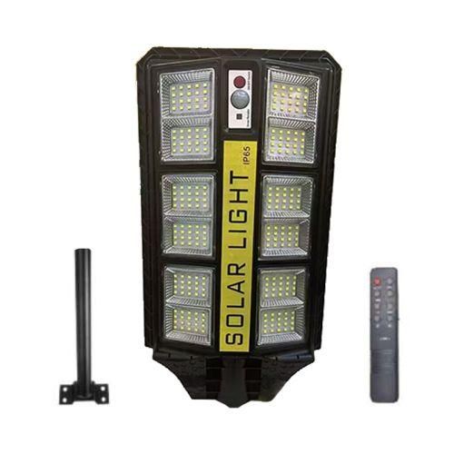 Solar Street Light Outdoor Dusk To Dawn Street Lamp + Pole