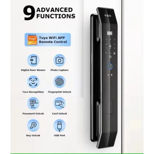3D Face Recognition Automatic Smart Lock Smart Door Lock Wifi Automatic