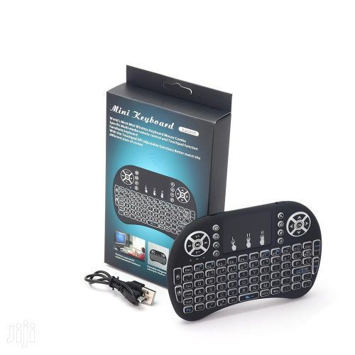 Wireless Mini Keyboard With Mouse Touchpad & Back-light
