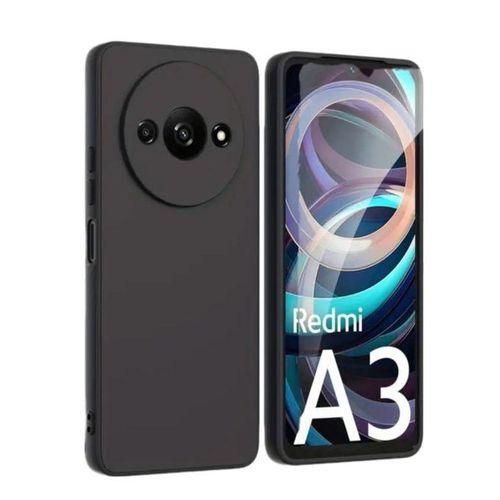 XIAOMI Redmi A3X Black Soft Silicone Phone Case/ Cover